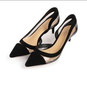 ALEXANDRE BIRMAN Wavee PVC Suede
Black Pumps Size 37 fits US 6.5